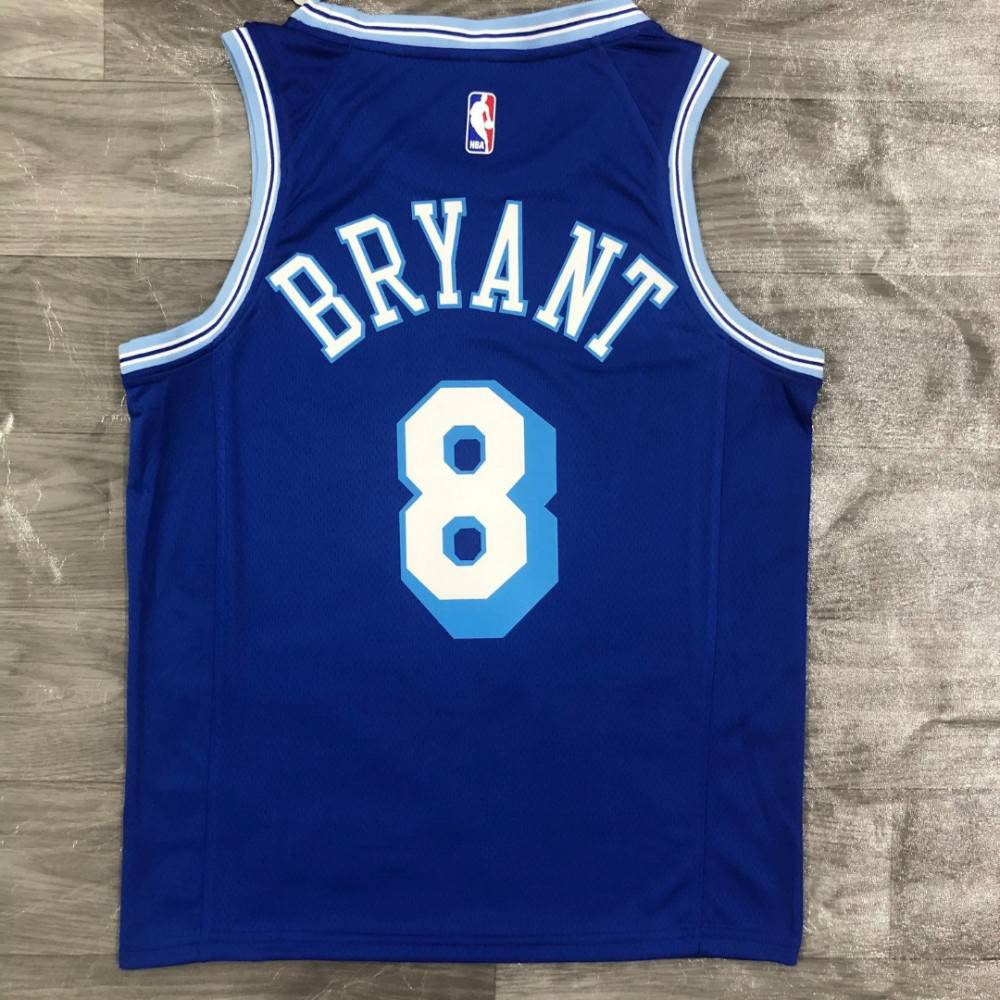 Men's Los Angeles Lakers Kobe Bryant #8 Blue 2020 Swingman Jersey - Classic Edition-Pro Kit Vault | Brand New 26/27 Sports Jerseys